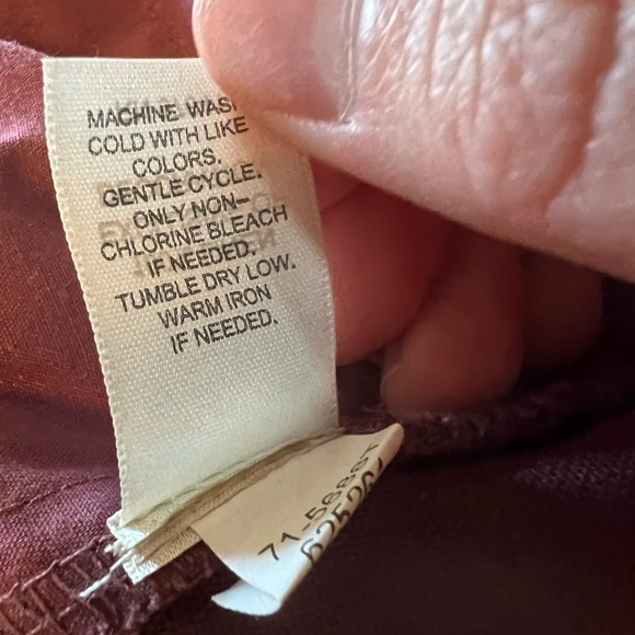 J. Jill Linen Skirt Long Modest Church Pockets Vintage NWT Size XL Tall XLT - Picture 12 of 13